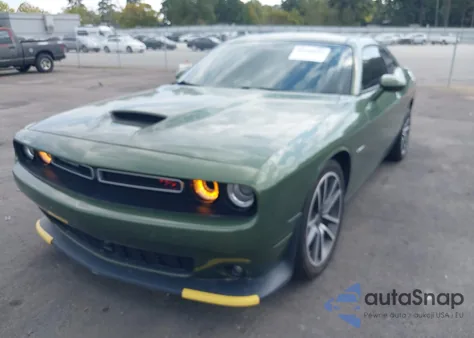 2020 Dodge Challenger R/T из США, поврежденный, VIN 2C3CDZBT2LH132758